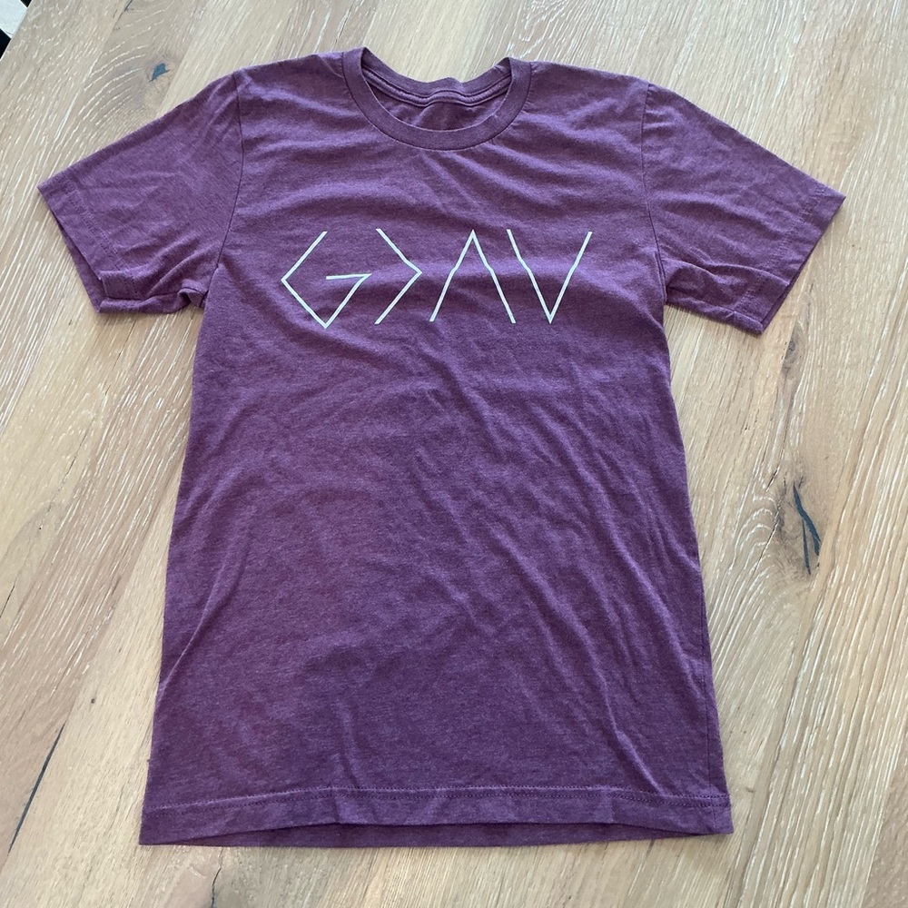 Adult Purple Graphic T-Shirt